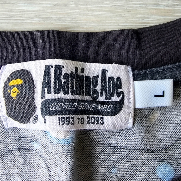 Glow in the dark Space camo bape T shirt - Picture 3 of 5